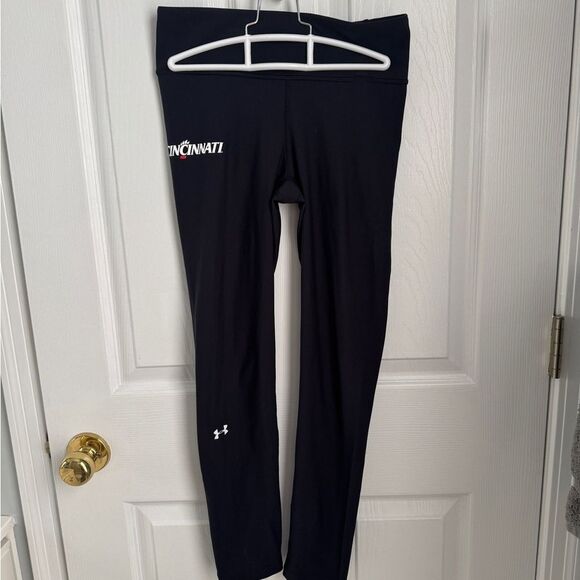 Offer a Price University of Cincinnati Under Armour Black Women's Legging Size S - Picture 2 of 9